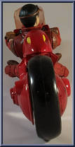 Kaneda on Motorcycle from 3D Animation from Japan - Akira manufactured by McFarlane [Loose]