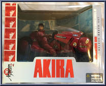 Kaneda on Motorcycle from 3D Animation from Japan - Akira manufactured by McFarlane [Front]