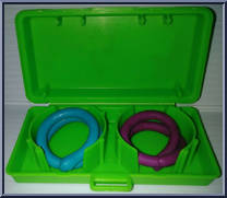2-Pack from A Bad Case of Worms - Basic Series manufactured by Mattel [Loose]