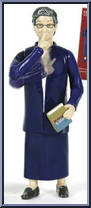 Librarian Action Figure