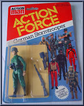German Stormtrooper from Action Force - Basic Series manufactured by Palitoy [Front]