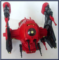 Roboskull with Red Wolf from Action Force - Red Shadows Accessories manufactured by Palitoy [Loose]
