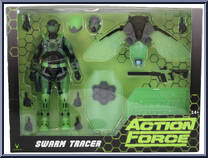 SWARM Tracer DLX from Action Force - Series 4 manufactured by Valaverse [Front]