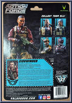 Sidewinder from Action Force - Series 5 manufactured by Valaverse [Back]