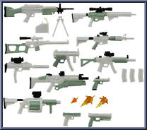 Weaons Pack Hotel from Action Force - Series 4 manufactured by Valaverse [Loose]