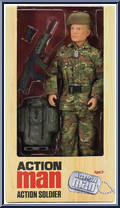 Action Soldier (with Gear) from Action Man - Basic Series manufactured by Hasbro [Front]