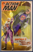 Doctor X (with Rotary Firing Shield and Robotic Hand) from Action Man - Basic Series manufactured by Hasbro [Front]