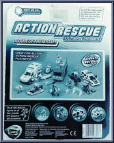 Search and Rescue (with Dalmation) from Action Rescue - Action Sets manufactured by Lanard Toys [Back]
