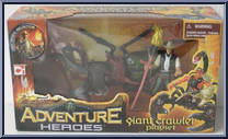 Giant Crawler Playset #1 from Adventure Heroes - Basic Series manufactured by Chap Mei [Front]