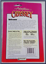 Dylan from Adventures in Odyssey - Basic Series manufactured by Rainfall Toys [Back]