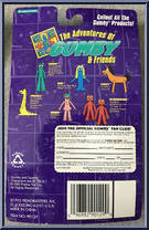 Pokey from Adventures of Gumby and Friends - Superflexible Key Rings manufactured by Trendmasters [Back]