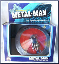 Space Saucer and Die Cast Metal Robot from Adventures of Metal-Man - Basic Series manufactured by Zee Toys [Front]
