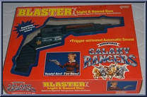 Blaster (Light & Sound Gun) from Adventures of the Galaxy Rangers - Role Play manufactured by Galoob [Front]