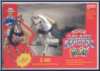 Z-100 from Adventures of the Galaxy Rangers - Horses manufactured by Galoob [Front]