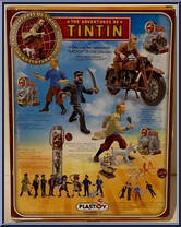 Tintin Collector Set from Adventures of Tintin - Basic Series manufactured by Plastoy [Back]