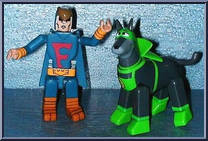 Dynomutt / Blue Falcon Action Figure