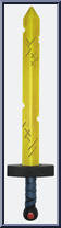 Finn's Golden Sword of Battle Action Figure