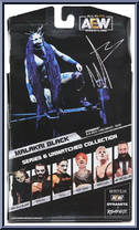 Malakai Black from AEW - Unmatched - Series  6 manufactured by Jazwares [Back]