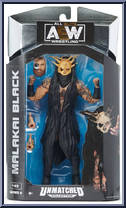 Malakai Black from AEW - Unmatched - Series  6 manufactured by Jazwares [Front]