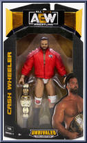 Cash Wheeler from AEW - Unrivaled - Series  7 manufactured by Jazwares [Front]