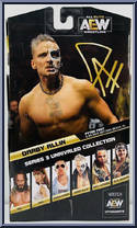 Darby Allin from AEW - Unrivaled - Series  3 manufactured by Jazwares [Back]