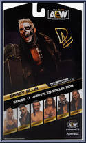 Darby Allin from AEW - Unrivaled - Series 11 manufactured by Jazwares [Back]