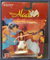 Aladdin & Abu from Aladdin - Collectible Figures manufactured by Mattel [Front]