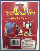 Genie (Tux) from Aladdin - Collectible Figures manufactured by Mattel [Back]