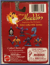 Genie (Swordsman) from Aladdin - TV Series - Mini manufactured by Mattel [Back]