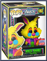 White Rabbit (Black Light) from Alice in Wonderland - Pop! Vinyl Figures manufactured by Funko [Front]