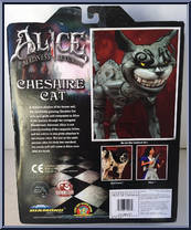 Cheshire Cat from Alice Madness Returns - Basic Series manufactured by Diamond Select [Back]