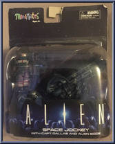 Space Jockey (with Capt. Dallas and Alien Eggs) from Alien - Minimates - Sets manufactured by Diamond Select [Front]