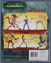 Newborn Alien from Alien Resurrection - Basic Series manufactured by Kenner [Back]