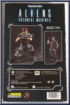 Redding from Aliens - Basic Series manufactured by Hiya Toys [Back]