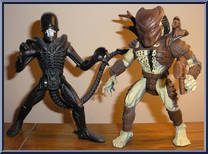 Warrior Alien vs. Renegade Predator