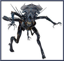 Alien Queen (Blue) from Aliens - Box Sets manufactured by Neca [Loose]