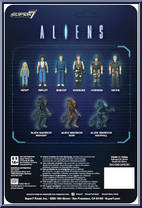 Newt from Aliens - Basic Series manufactured by Super7 [Back]
