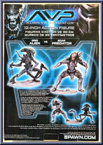 Scar Predator (Stealth) from Alien vs Predator - 12" Scale manufactured by McFarlane [Back]