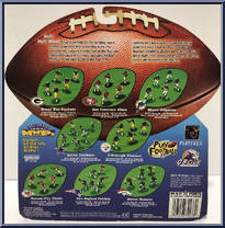 New England Patriots from All-Star MVPs - Football manufactured by Galoob [Back]