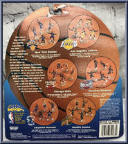 New York Knicks from All-Star MVPs - Basketball manufactured by Galoob [Back]