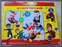R/C Skate Tricks Alvin from Alvinnn!!! and the Chipmunks - Basic Series manufactured by Fisher-Price [Back]