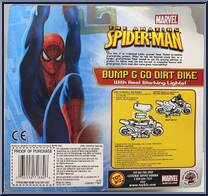 Dirt Bike from Amazing Spider-Man - Bump & Go manufactured by Toy Biz [Back]