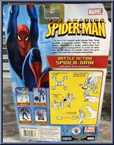 Spider-Man (Battle Action) from Amazing Spider-Man - Series 1 manufactured by Toy Biz [Back]