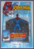 Spider-Man (Super Kick) from Amazing Spider-Man - Series 3 manufactured by Toy Biz [Front]