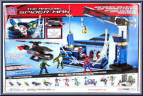 Oscorp Tower Battle from Amazing Spider-Man - Vehicles manufactured by Mega Bloks [Back]