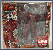 Carnage from Amazing Yamaguchi Revoltech - Marvel manufactured by Kaiyodo [Front]