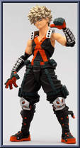 Katsuki Bakugo from Amazing Yamaguchi Revoltech - My Hero Academia manufactured by Kaiyodo [Loose]