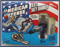 AX-1 Sky Raider from American Defense - Accessories manufactured by Remco [Front]