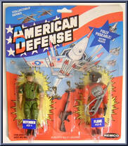 Defender / Flame from American Defense - 2-Packs manufactured by Remco [Front]