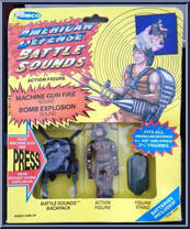 Gold Suit (Boxed) from American Defense - Battle Sounds manufactured by Remco [Front]